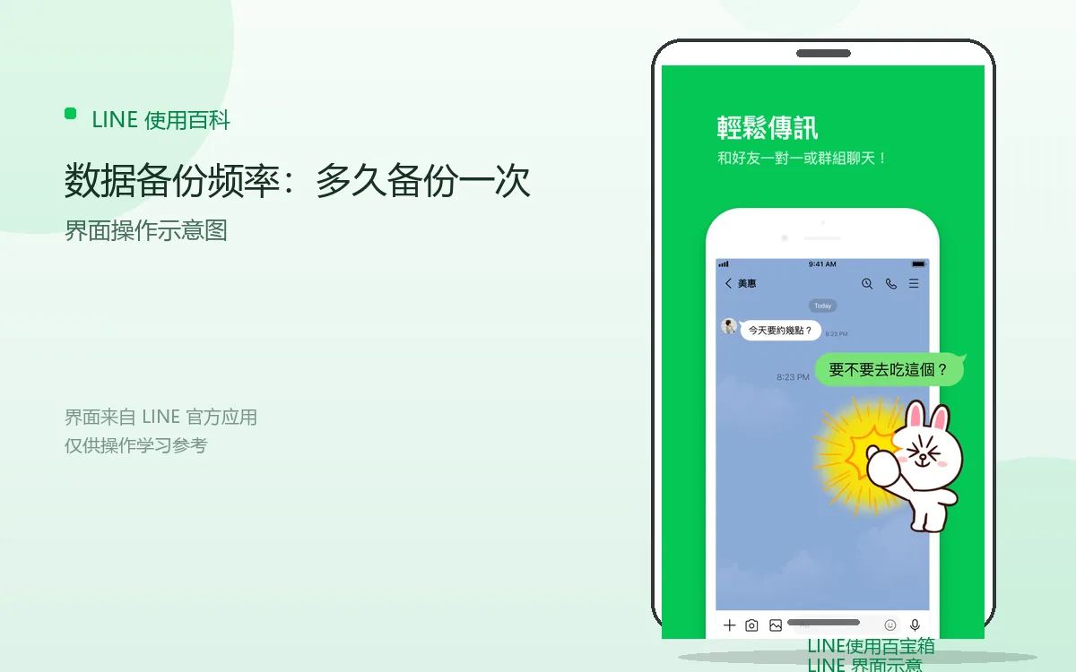 数据备份频率：多久备份一次界面示意图